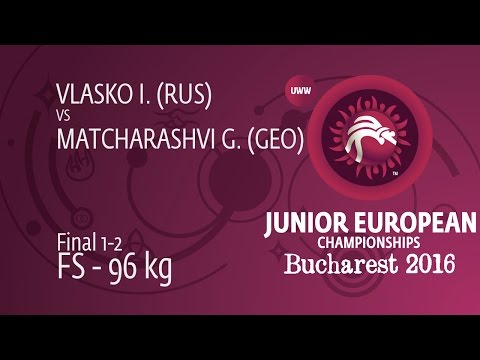GOLD FS - 96 kg: I. VLASKO (RUS) df. G. MATCHARASHVI (GEO), 3-2