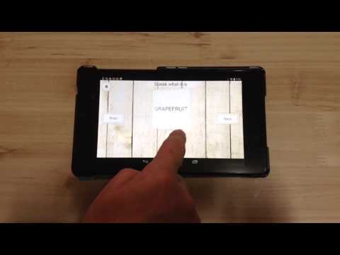 Say, Flash Card Video