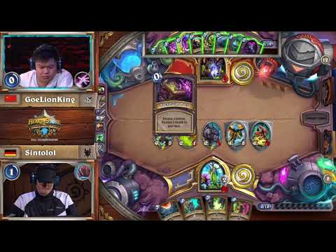 【HCT Fall Championship】Sintolol vs GoeLionKing【ハースストーンチャンピオンシップ】
