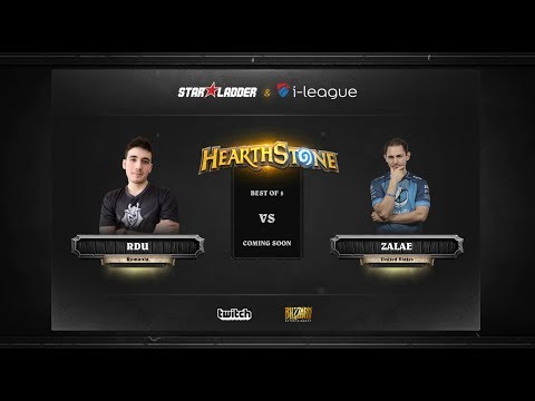 [EN] RDU vs Zalae | SL i-League Hearthstone StarSeries Season 3 (23.05.2017)
