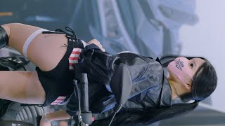 [직캠/4k] 22 오토살롱위크 레이싱모델 연지은 part1 (Racequeen Racing model ) by epoxypix