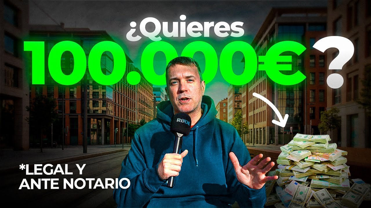VOY A REGALAR 100 000€ a uno de vosotros (Legal y ante notario)