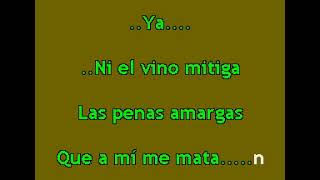Karaoke Wako - Vicente Fernández - Esta tristeza mía