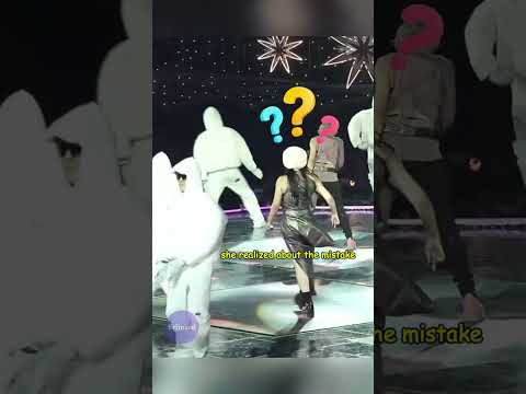 Her dancer helped her at just the right moment