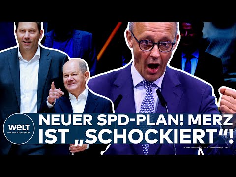 DEUTSCHLAND: Neue SPD-Strategie für den Wahlkampf! Friedrich Merz ist "schockiert"!