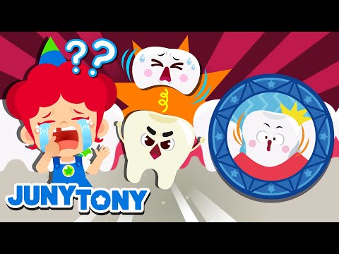 ¿Por Qué se Caen los Dientes de Leche? | Canción de Curiosidad para Niños | JunyTony en español