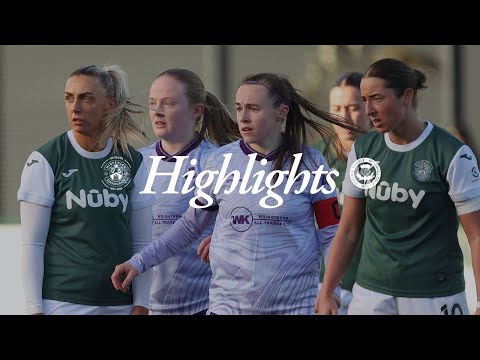 Highlights: Hibs Women 3 Partick Thistle 0