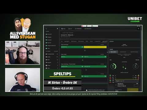 Speltips IF Sirius - Örebro SK | Måndag 2/8