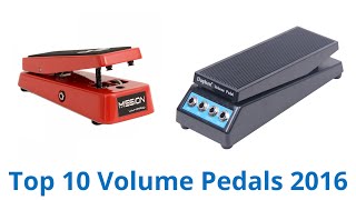 Video thumbnail for 10 Best Volume Pedals 2016 by Ezvid Wiki