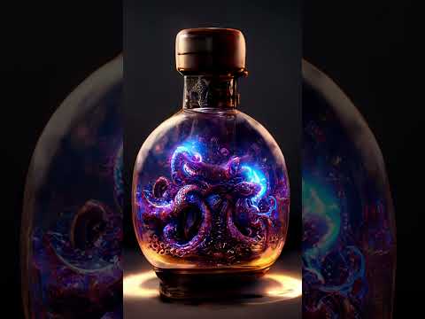 AI IMAGINED | Magical Potions For World Building Made With Midjourney AI