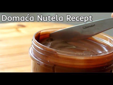 Domaća Nutella Recept || Kako Napraviti Nutelu kod Kuće