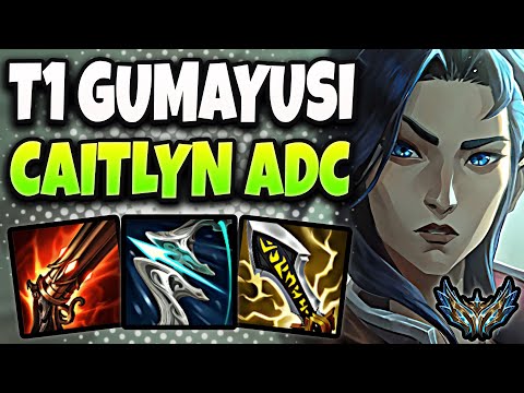 T1 Gumayusi Caitlyn ADC vs Varus - Patch 13.3 Korea Challenger ✅