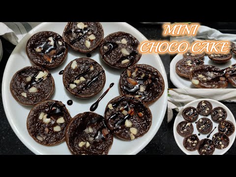 Mini Choco Cake | Without Egg,Oven | Choco cake | Tasty & Easy Cake in 10 min | Soft & Spongy Cake |