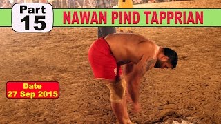 (13) Nawan PInd Tapprian (Nawanshahr) Kabaddi Touranament 27 Sep 2015