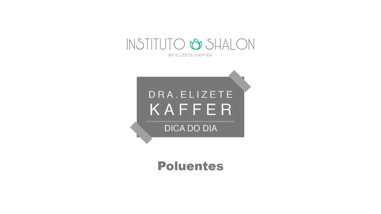 Dicas Dra. Elizete Kaffer - Poluentes