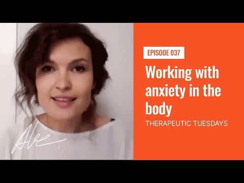 Working with anxiety in the body - Everyday Alex 037 - Everyday Alex