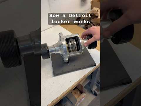 How a Detroit locker works, my Ford Excursion has them #shorts
