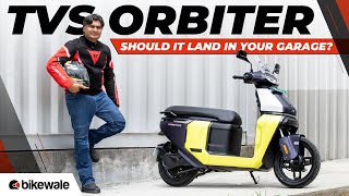 TVS Orbiter Review I Distinctly designed and practical electric scooter I Buy it? I BikeWale