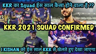 Kolkata Knight Riders 2021 team | KKR 2021 team | KKR team 2021 | Kolkata knight riders squad 2021