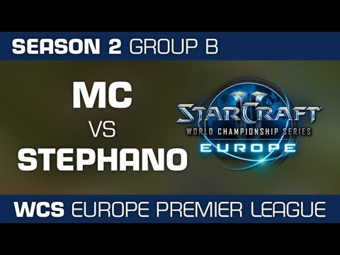 MC vs. Stephano - Group B Ro32 - WCS European Premier League - StarCraft 2