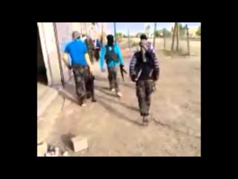 لواء الشهيد رفيق الحريري على مشارف مطار دير الزور العسكري