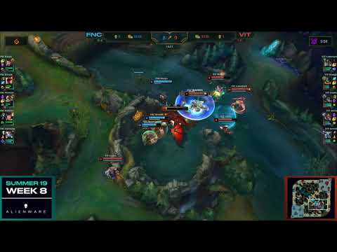 LoL Rekkles first kill on Garen Fnatic