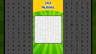 CAÇA PALAVRAS BÍBLICO/TESTE DE INTELIGÊNCIA 🎮🤯