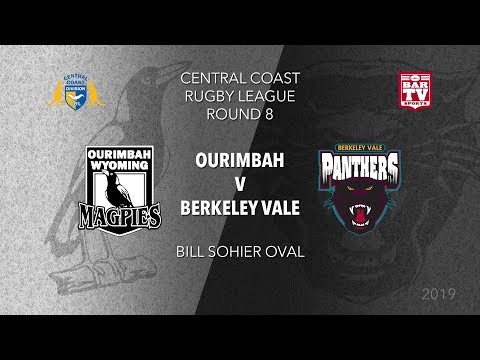 2019 Central Coast RL - Round 8 - Ourimbah v Berkeley Vale