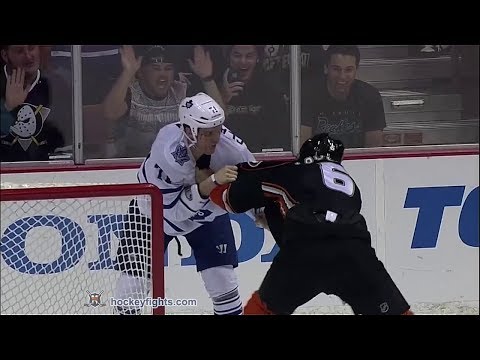 David Clarkson vs Ben Lovejoy Mar 10, 2014