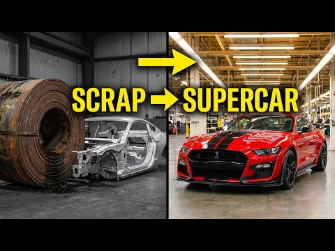 Inside the Factory: $60,000 Mustang GT Born From Raw Metal