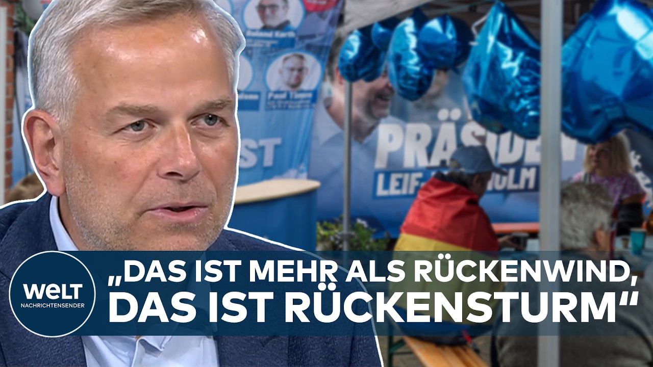 DEUTSCHLAND: „Das ist mehr als Rückenwind, das ist Rückensturm“, sagt AfD-Politiker Holm