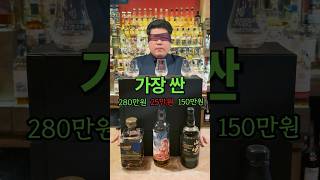 눈 가리고 제일 싼 위스키 맞춰보기 3탄