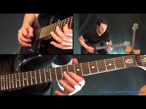 Back In Black Guitar Lesson Pt.2 - AC/DC - Solo