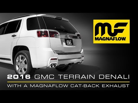 [Hear the Sound] 2015 - 2017 GMC Terrain Denali MagnaFlow Cat-Back Exhaust System [Part #19114]