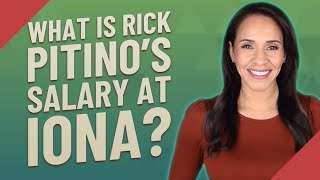 What is Rick Pitino's salary at Iona