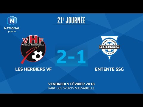 J21 : Les Herbiers VF - Entente SSG (2-1), le replay