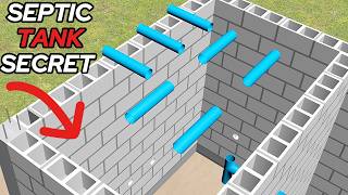 Septic Tank Construction From Start to Finish | Top UNDERGROUND SECRETS!!!