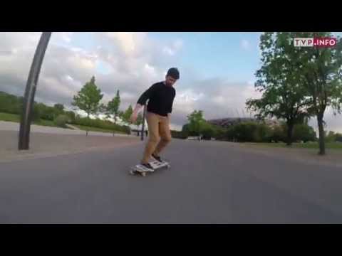 Longboard - popłyń przez miasto (TVP Info 27.05.2014)