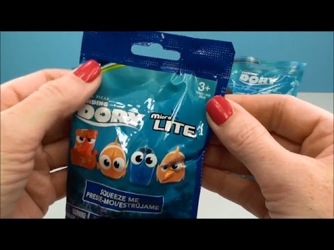 Finding Dory Micro Lite with Chocolate Eggs and Blind Bags Surprise toys for kids Video