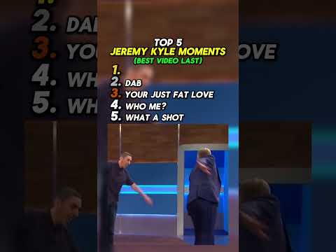 Top 5 Jeremy Kyle moments #top5 #jeremykyle #show #british #britishhumor #funny