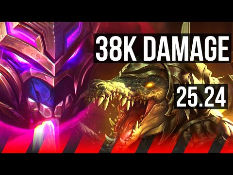 SHEN vs RENEKTON (TOP) | Good KDA: 6/1/18, 38K damage | BR Grandmaster | 25.24
