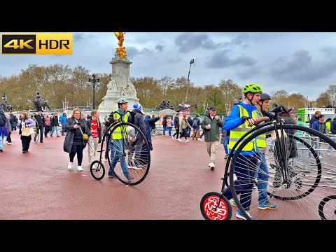 London Relaxing Walk - An Afternoon Tour | Victoria to Central London [4K HDR]