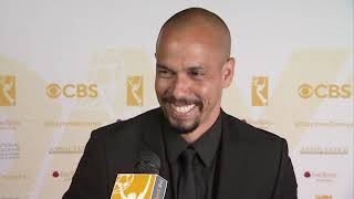 Bryton James Interview - The Young and the Restless - Supporting Actor Nominee video
