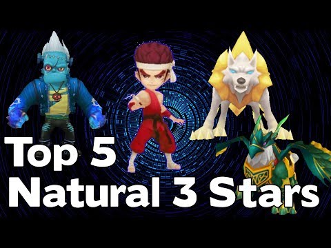Summoners War - Top 5 Natural 3 Star Monsters - Best Nat 3s