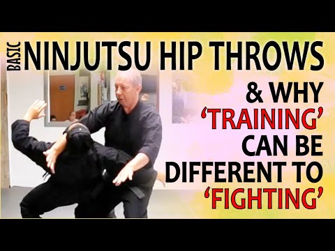 How To Do A Basic NINJUTSU HIP THROW