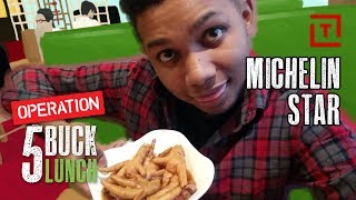 The Cheapest Michelin Star Restaurant in NYC || 5 Buck Lunch