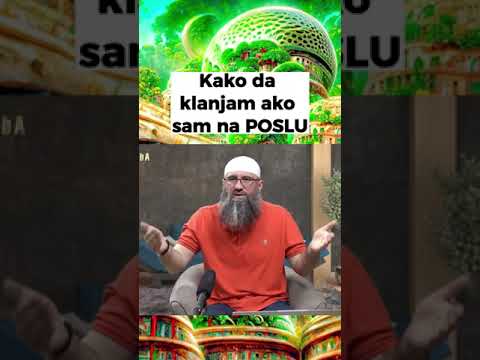 Kako da klanjam ako sam na poslu ? - mr. Elvedin Pezić 📚