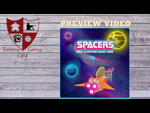 Spacers A Space Adventure Game Board Game Preview