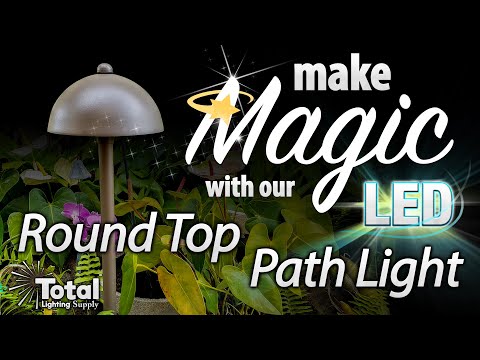 Make Magic with our Popular Round Top LED Path Light