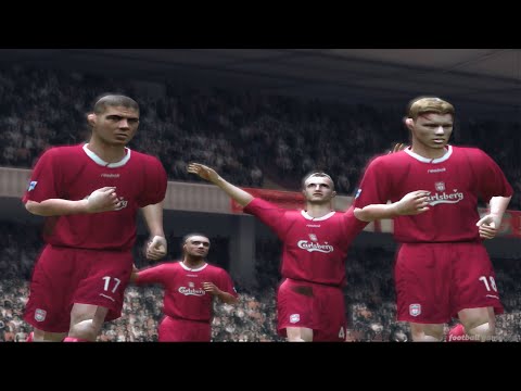 FIFA 2004 - Liverpool VS Newcastle United - Gameplay